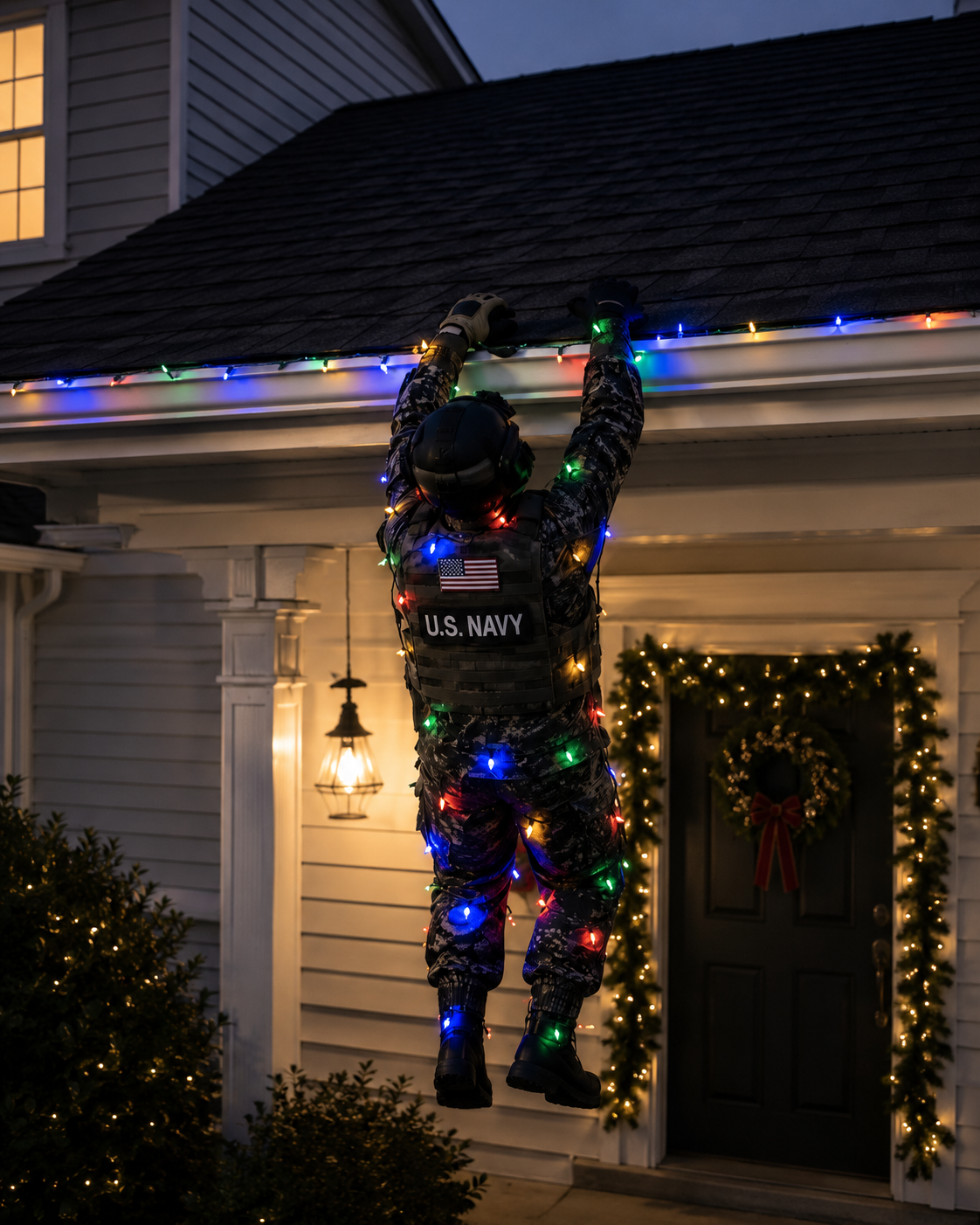 Roof Solider decoration